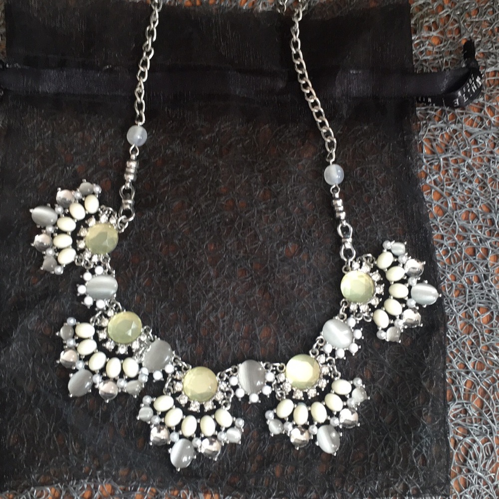 White House Black Market statement necklace